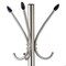 Homeroots 13 x 68 in. Brushed Steel Stand & Coat Rack 372949 - alternate 9